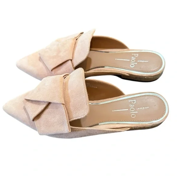 Linea Paolo Anya Bow Mule in Light Pink Womens Size 5 1/2 - Picture 8 of 8